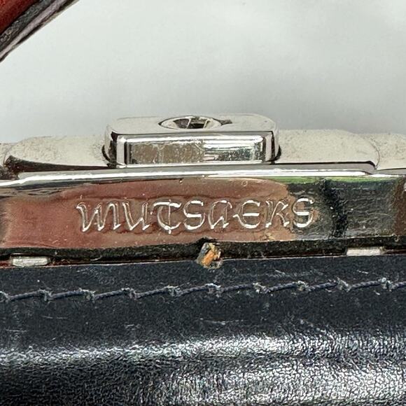 Mutsaeks Netherlands Designer Briefcase Bag - LEATHER Color Block - Picture 3 of 12